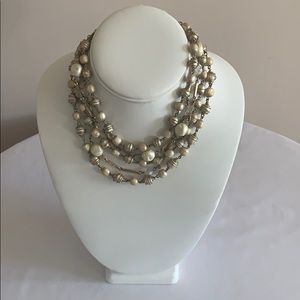 RARE find!Mid century KRAMER stamped necklace